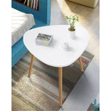 Amazing Wood Triangle Side Table