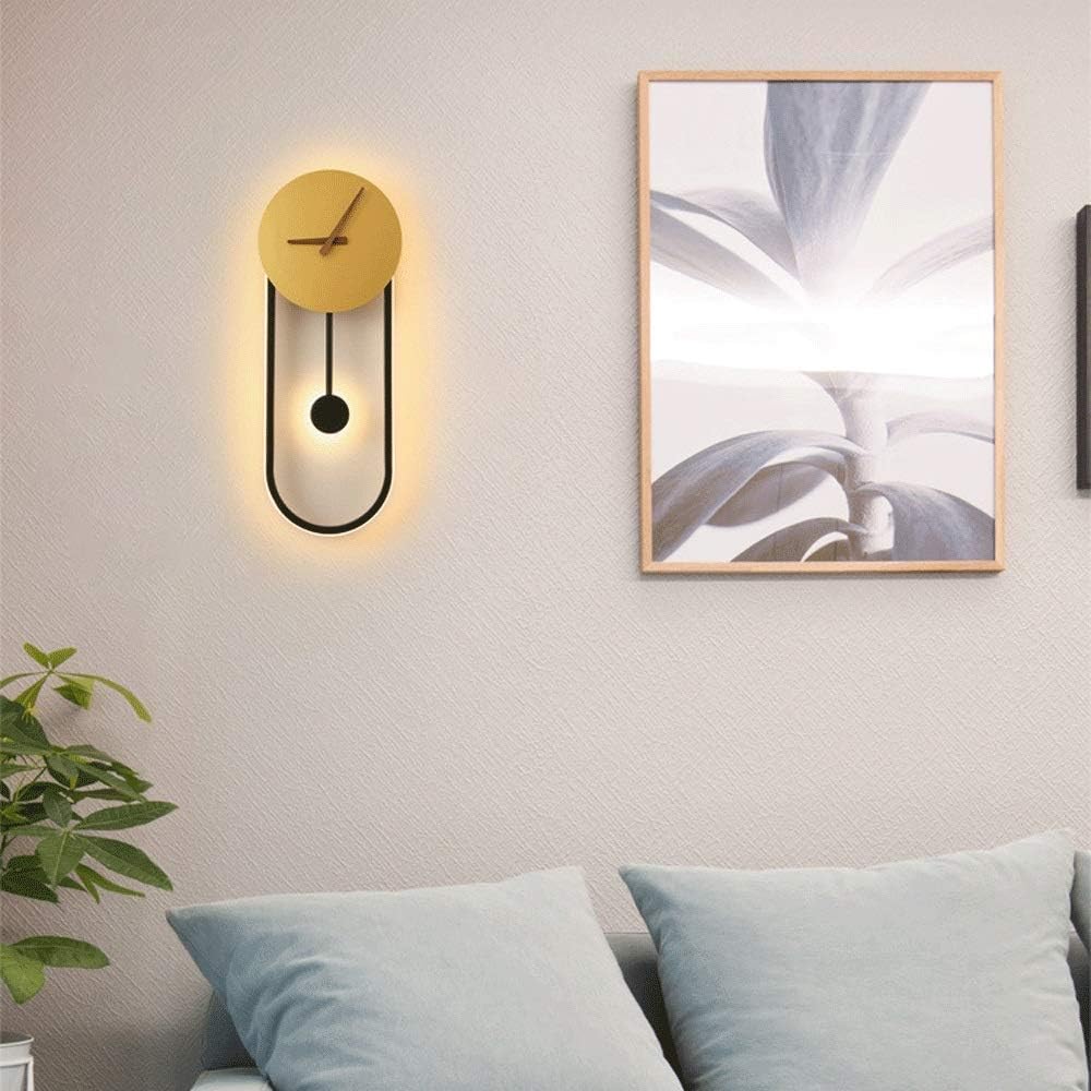 Furaha Finds Nordic Wall Mounted LED Wall Light with Pendulum Minimalist linear design,energy efficient modern lighting for bedrooms,living rooms,and hallways.