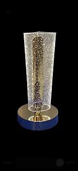 Crystal Acrylic Table Lamp Gold Base Lighting & Home Decor Table Lamps
