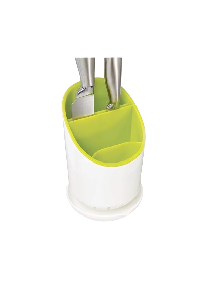 Furaha Finds Cutlery Drainer Organizer  Efficient utensil storage made from durable PP+TPR material with a self draining base