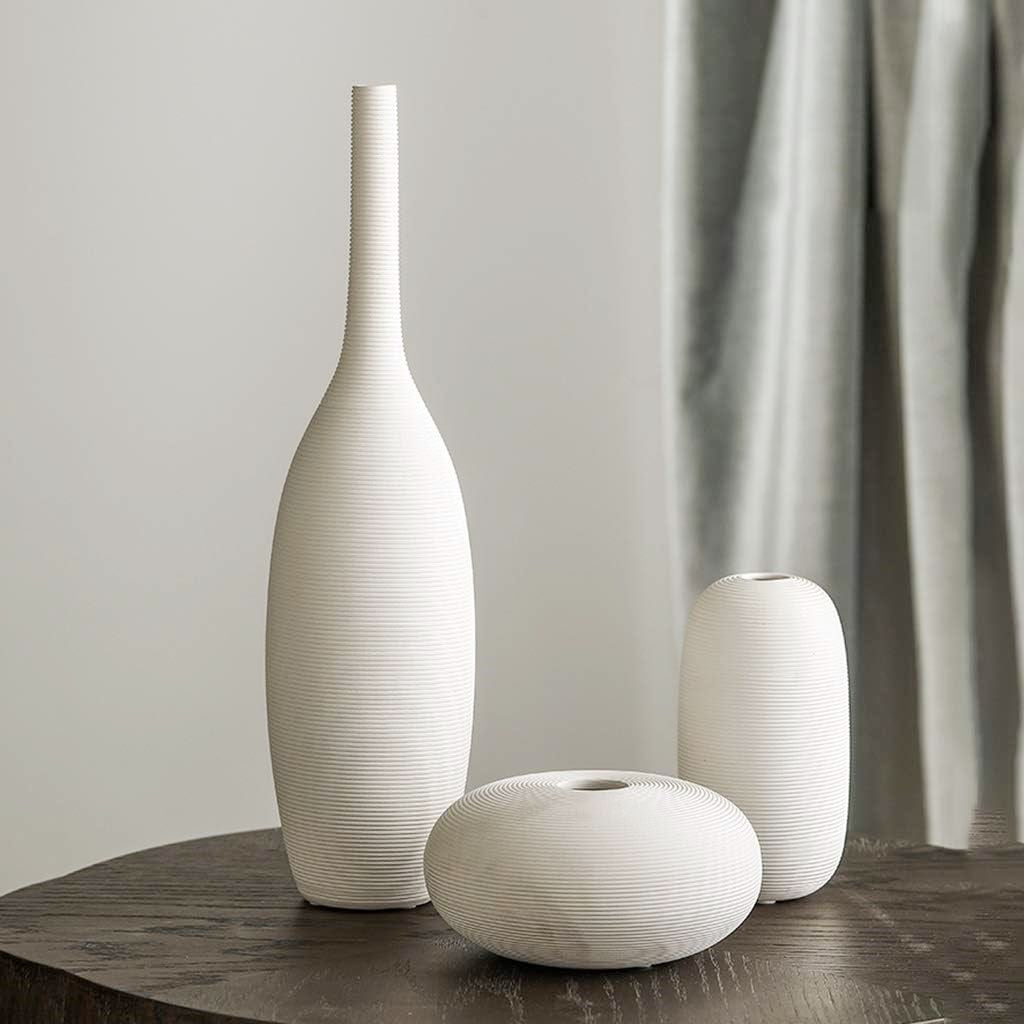 Furaha Finds ceramic 3 in 1 ceramic flower vase set