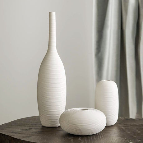 Furaha Finds ceramic 3 in 1 ceramic flower vase set
