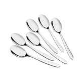Furaha Finds 6-Piece Heavy Gauge Stainless Steel Table Spoons Set 