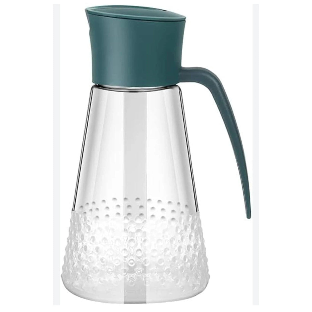 630ml Autoflip Oil Jar Easy Pour Design in Green & Black Oil dispenser Oil Dispensers