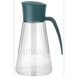 630ml Autoflip Oil Jar Easy Pour Design in Green & Black Oil dispenser Oil Dispensers