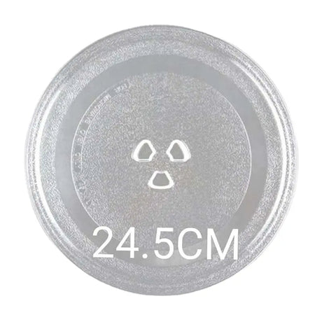 Glass Microwave Turntable Tray 24.5 cm- Furaha Finds Kenya