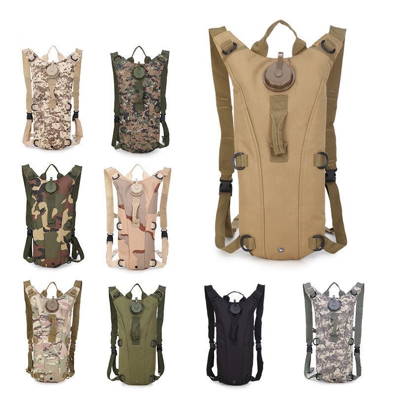 2 in 1 Hydration Backpack with 3L Insulated Water Bag – Outdoor Sports Essential