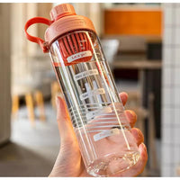 650ml Transparent Water Bottle with Tea Funnel Water bottle Water Bottles