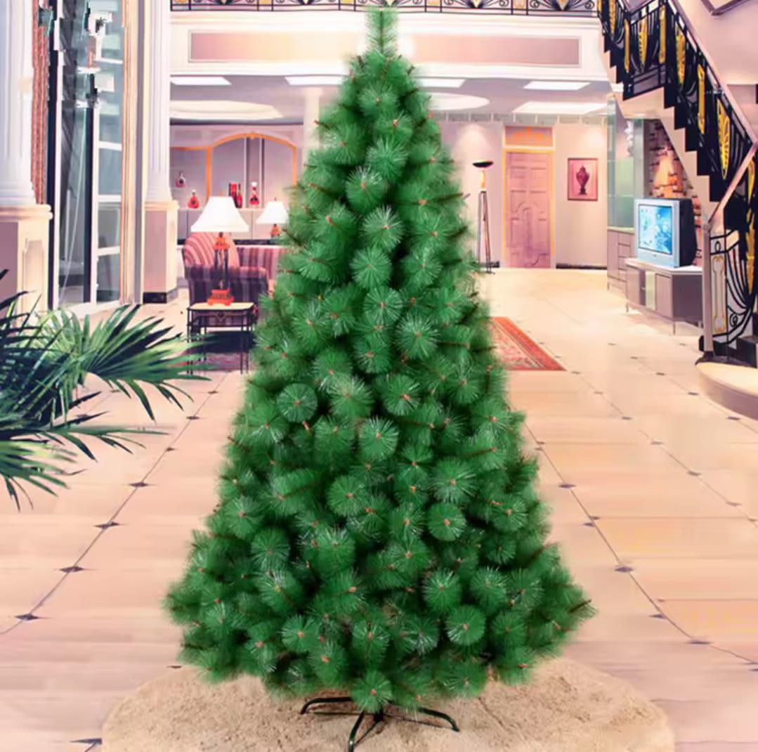 Pine Shape Artificial Christmas Tree – 7ft and 8ft Festive Holiday Decoration