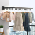 Foldable Wall Mounted Drying Rack – 360° Rotating Clothes Hanger for Indoor and Outdoor Use households Drying Racks