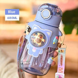 680ml Kids Water Bottle Leakproof, Safe & Portable Hydration