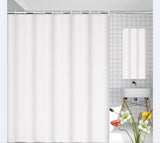 Waterproof Shower Curtain with Hooks – 180x200cm PEVA Bathroom Curtain- Furaha Finds Kenya