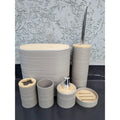 6pcs Bathroom Accessories Set – Elegant Design in Multiple Colors Bathroom Accessories Bathroom Accessories