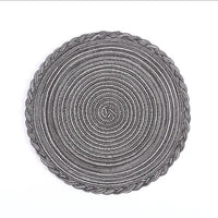 6pcs High-Quality Nordic Woven Table Mats Heat Resistant Place mats Placemats