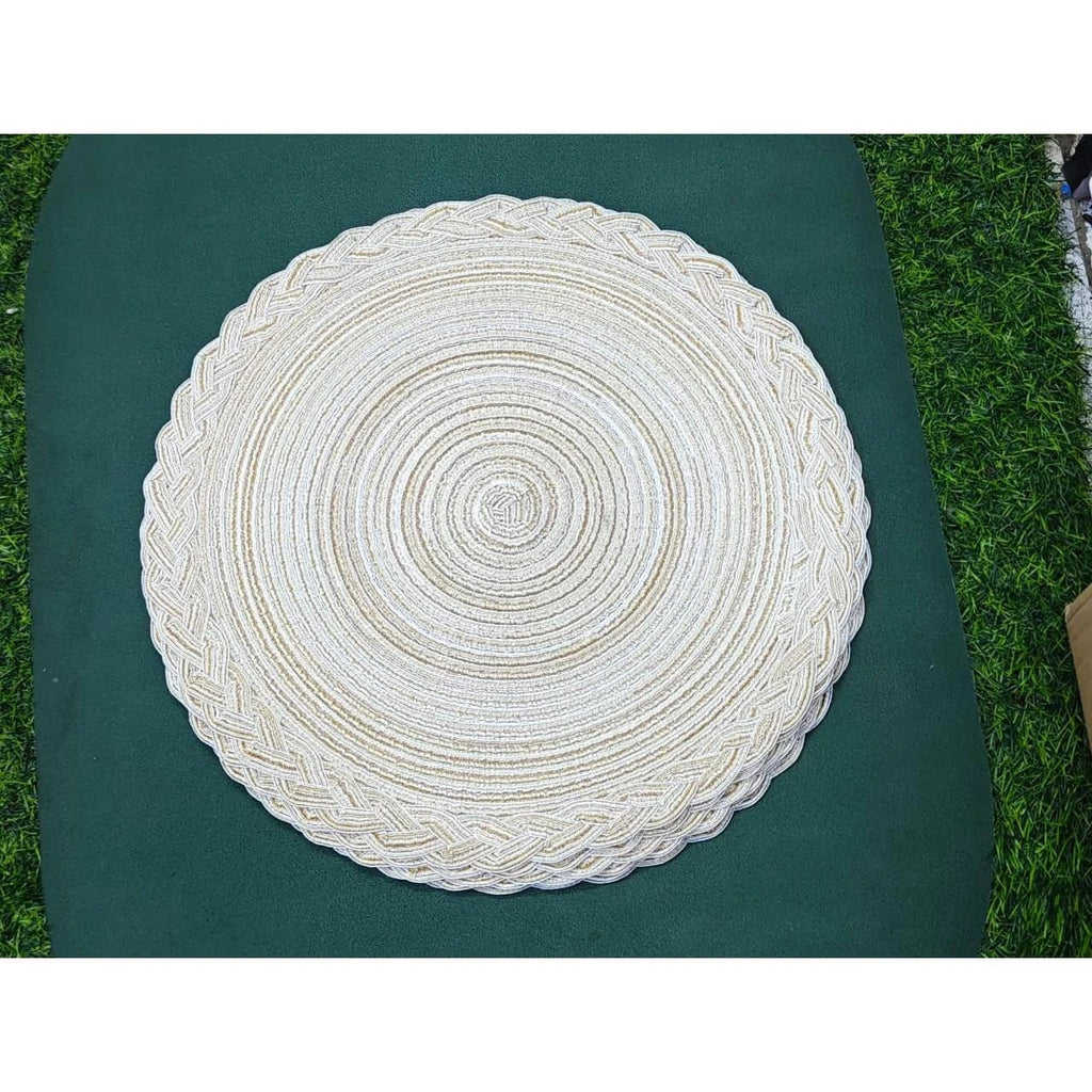 6pcs High-Quality Nordic Woven Table Mats Heat Resistant Place mats Placemats