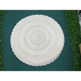 6pcs High-Quality Nordic Woven Table Mats Heat Resistant Place mats Placemats
