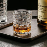 6pcs Meron Medium Whiskey Glass | 250ml | Hard Glass | Glasses Brandy Vodka Liquor Whiskey Drinking Glasses