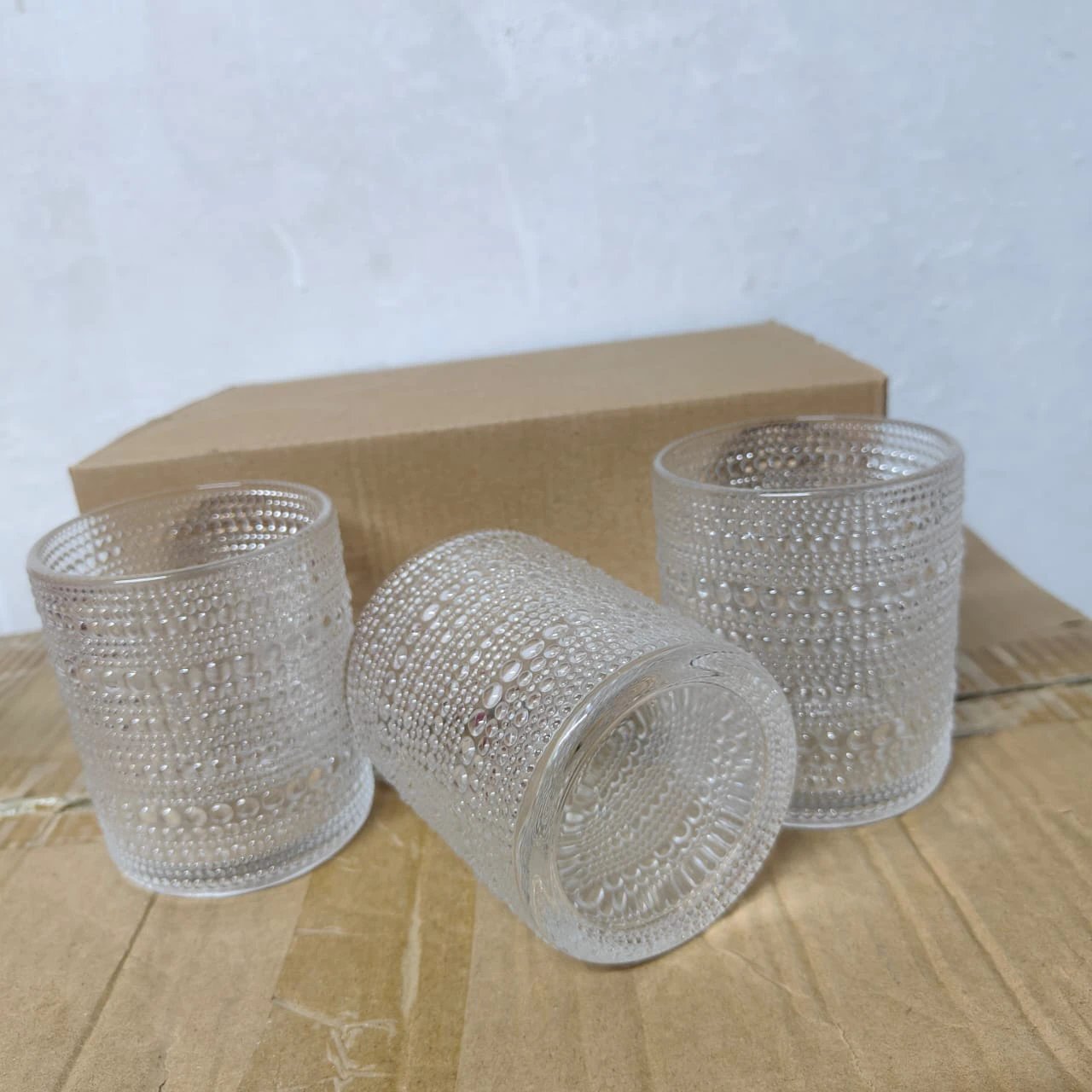 6pcs Whiskey Glass Set 280ml Dishwasher Safe Drinkware Drinkware