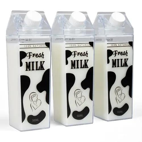Acrylic Milk & Juice Bottle 1L Kitchen & Dining Water Bottles