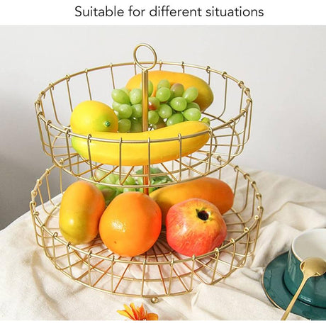 Golden Fruit Basket