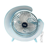 Portable Rechargeable Desktop Fan with Adjustable Airflow Portable fan Desk & Pedestal Fans