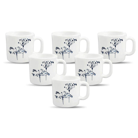 36pcs 29 cl Mugs | Aqua Spray | Refreshing and Vibrant | Porcelain- Furaha Finds Kenya