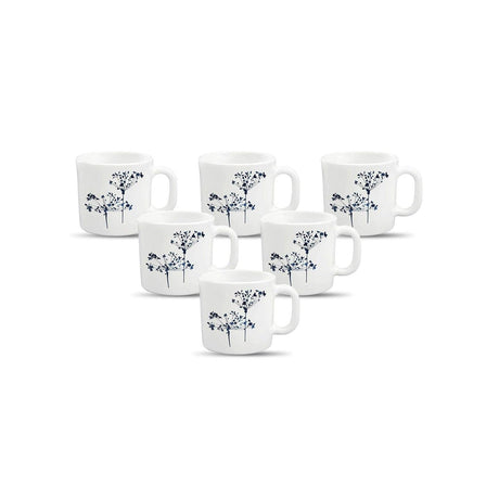 36pcs 29 cl Mugs | Aqua Spray | Refreshing and Vibrant | Porcelain- Furaha Finds Kenya