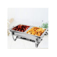 9 Ltr Double Chafing Dishes SG 433/2 | Stainless Steel Buffet Warmer with Dual Pans for Catering and Parties- Furaha Finds Kenya