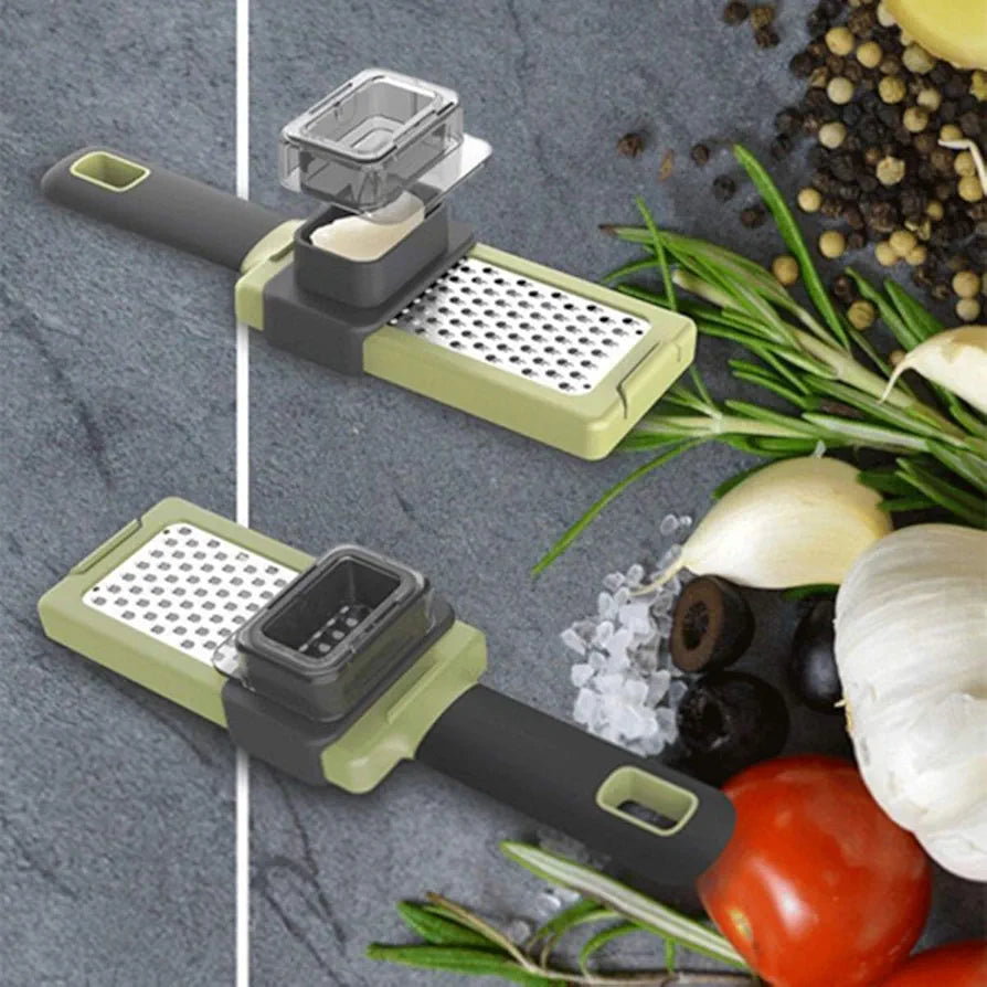 Furaha Finds Multipurpose Garlic Ginger Grater High Quality Manual Grater for Efficient Food Preparation
