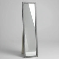 Full-Length Floor Mirror Dark Wood Frame Floor Mirrors