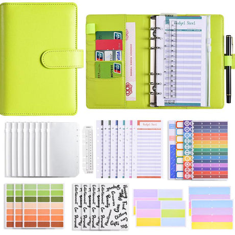 A6 Budget Binder with Magnetic Buckle- Furaha Finds Kenya