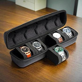 5 Slots Watch Organizer Home & Storage Jewelry Boxes