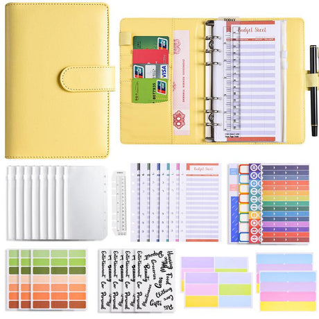 A6 Budget Binder with Magnetic Buckle- Furaha Finds Kenya