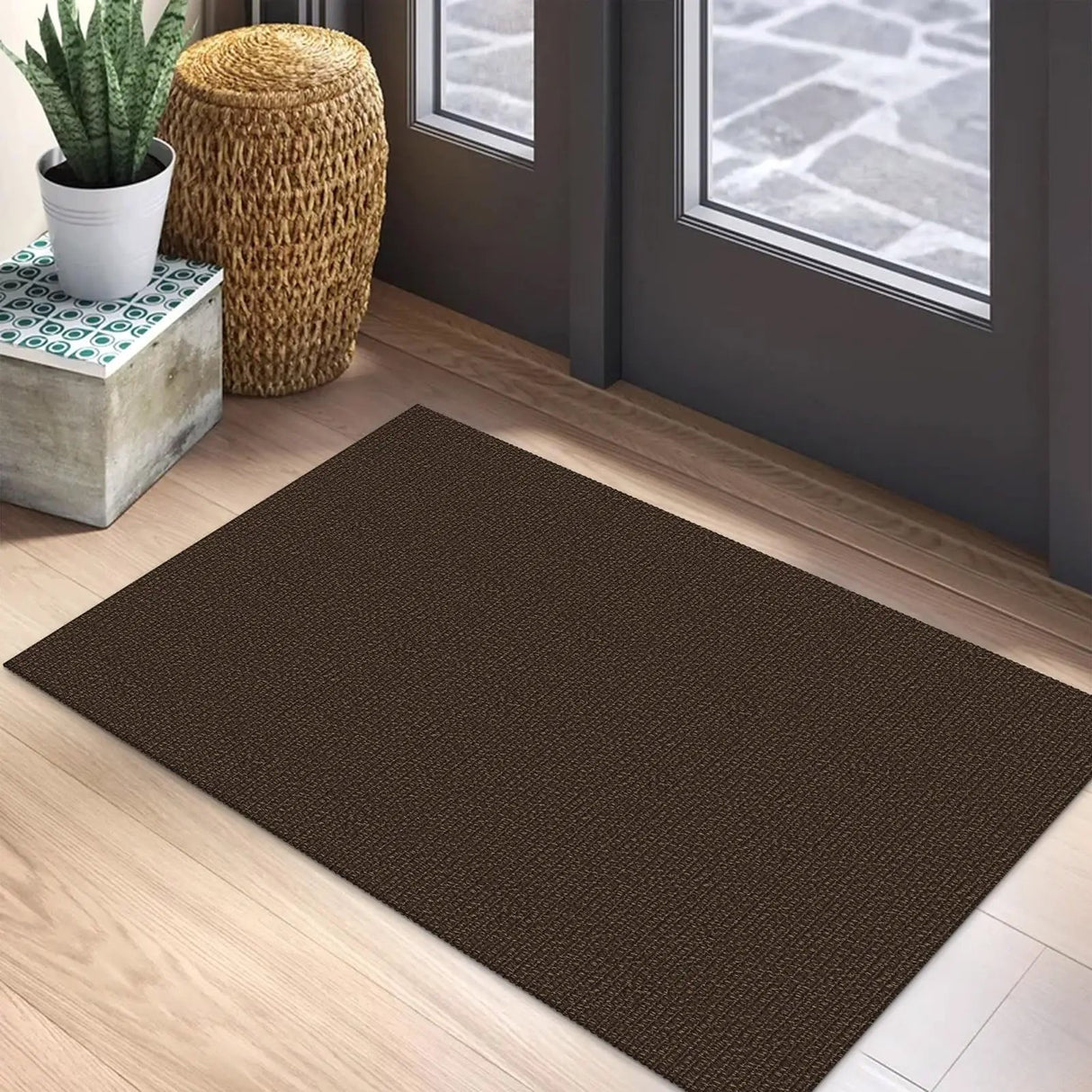 Nonslip Rubber Bottom Floor Mat 40x70cm Home Decor Door Mats