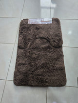 2-Piece Thick Microfibre Bathmat & Toilet Mat Set – Ultra Soft & Luxury Feel