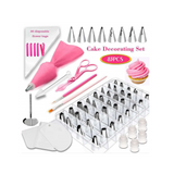 83 Piece Cake Decorator Set | Comprehensive Cake Decorating Tools | Includes Piping Tips, Nozzles, Icing Bags, Spatulas & More