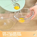 8in1 Multifunctional Salad Spinner with Vegetable Chopper & Strainer Includes Dicer, Slicer, Shredder & More