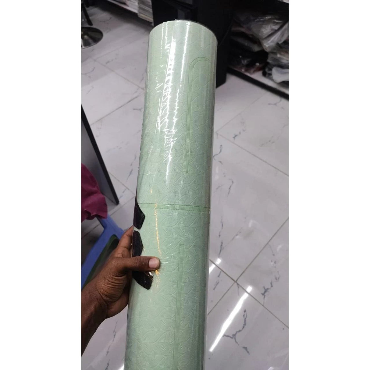 8mm Thickened Nonslip Yoga Mat for Home Fitness, Stretching, and Meditation Exercise & Fitness Yoga & Pilates Mats