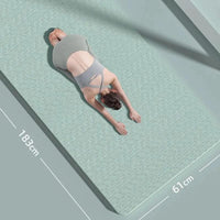 8mm Thickened Nonslip Yoga Mat for Home Fitness, Stretching, and Meditation Exercise & Fitness Yoga & Pilates Mats