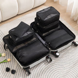 8pcs Travel Compression Packing Cubes Space Saving Luggage Organizers