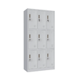 9-Door Metal Locker Cabinet – Secure Office and Home Storage