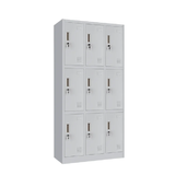 9-Door Metal Locker Cabinet – Secure Office and Home Storage