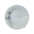 9 Inch Classique Aqua Spray Glass Soup Plates 6 Sets (36 Pieces) kitchen and dinning Plates