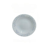 9 Inch Classique Grace Blue Glass Soup Plates 6 Sets (36 Pieces)