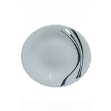 9 Inch Classique Midnight Glass Soup Plates 6 Sets (36 Pieces)