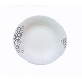 9 Inch Classique Misty Drop Glass Soup Plates 6 Sets (36 Pieces)