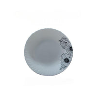 9 Inch Classique Misty Flair Glass Soup Plates 6 Sets (36 Pieces) kitchen and dinning Plates