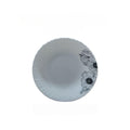 9 Inch Classique Misty Flair Glass Soup Plates 6 Sets (36 Pieces) kitchen and dinning Plates