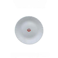 7.5 Inch Classique White Plain Glass Side Plates 6 Sets (36 Pieces) kitchen and dinning Plates