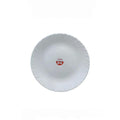 7.5 Inch Classique White Plain Glass Side Plates 6 Sets (36 Pieces) kitchen and dinning Plates